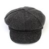 Universal Chemistry Wool Knit Gray Newsboy Cap