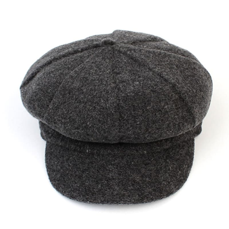 Universal Chemistry Wool Knit Gray Newsboy Cap