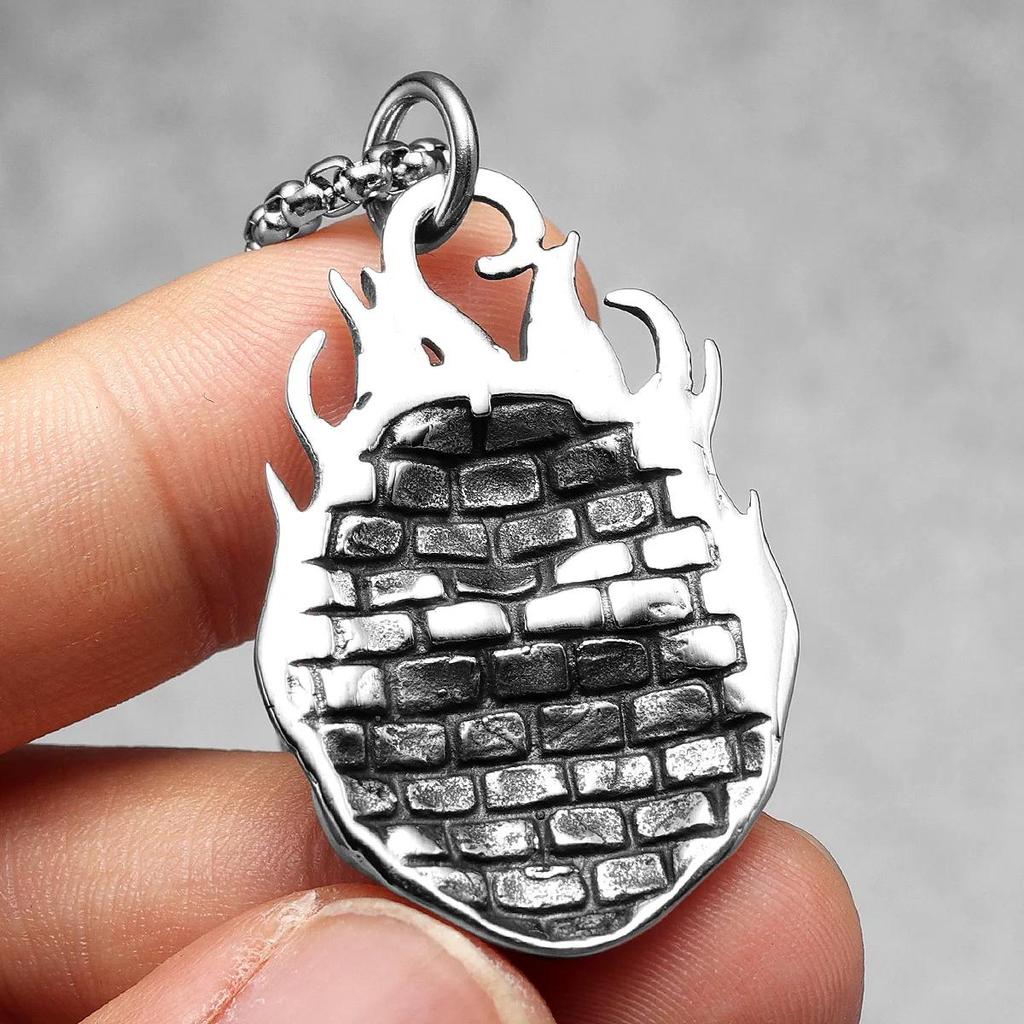 Amulett Talisman Anubis Gud Döden Halsband Hänge Antika Egypten Egyptisk Symbol Evigt Liv skydda väktare Döda