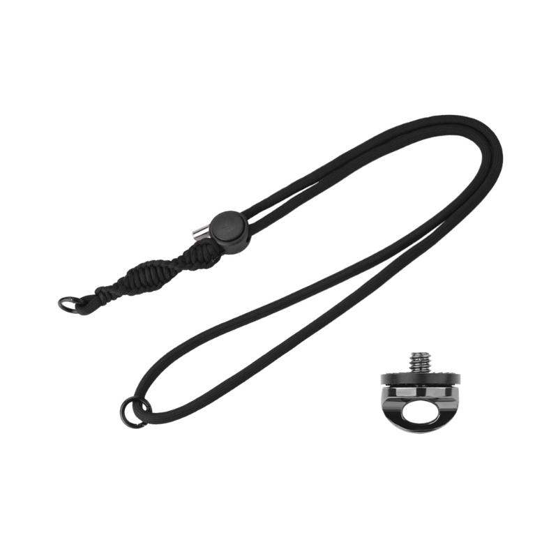 Verstellbares Kamera-Lanyard für Action-Kameras mit Schnellverschluss und 71-123 cm Nylonseil für Action-Kamera