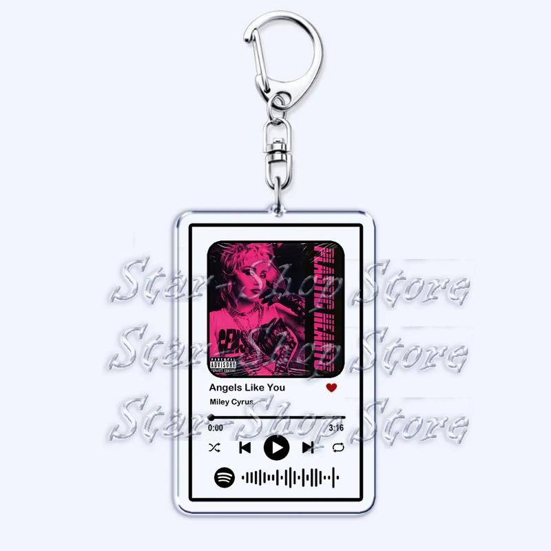 

Popular Singer Keychains for Women Accessories Bag Party in The U.S.A. Flowers Music Songs Playlist Keying Jewelry Fans Gifts