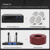 SHILE 8-inch Coaxial Ceiling Speaker Public Address System CN plug (adapter included)