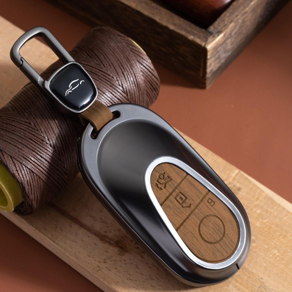 

Чехол для автомобильного ключа без ключа для Mercedes Benz CS Class W206 W223 S350 C260 C300 S400 S450 S500 защитный чехол для ключа брелок