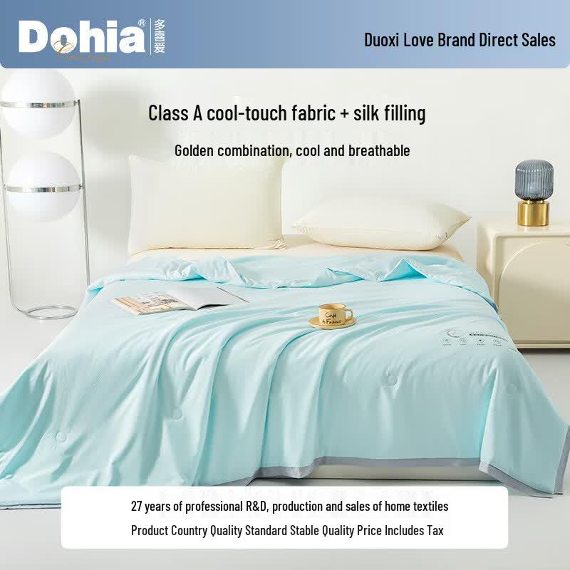 Dohia Class A Cool-Feel Summer Quilt with Silk