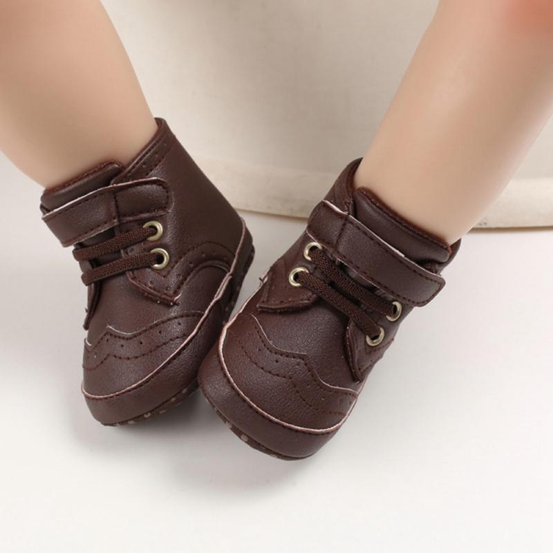 Neonato Baby Boys Scarpe Classiche PU Leather First Walkers Lace-Up Walking  Prewalkers 0-18M acquista in modo economico — spedizione gratuita,  recensioni reali con foto — Joom