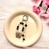Exquisite Korean Butterfly Crystal Phone Lanyard & Beaded Bracelet