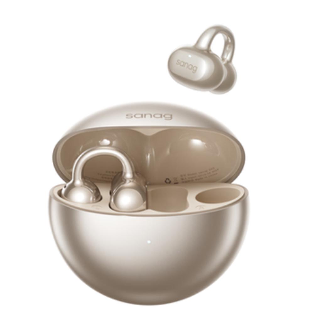 

SANAG Sena S6 Ultra Наушники с заушным креплением Bluetooth-гарнитура Концепция костной проводимости Внутриканальные Спортивные Совместимы с Apple и Xiaomi золотой/шампанского