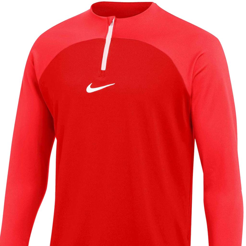 Nike NK Dri-FIT Academy Drill Top, Mens Red Sweatshirt