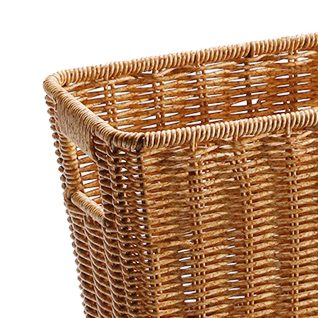 Decorative Storage Bin Sundries Baskets Desktop Basket Woven for Household