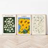 Flower Market Wall Art Colorful Canvas Painting Nordic Plant Poster Printed Picture Of The Living Room Mural Decorative Painting