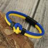 Two Tone Concentric Knot Cord Bracelet Men Premium Selected 4mm Fabric Lightweight Comfortable Sports Sweat Absorbent Braslet