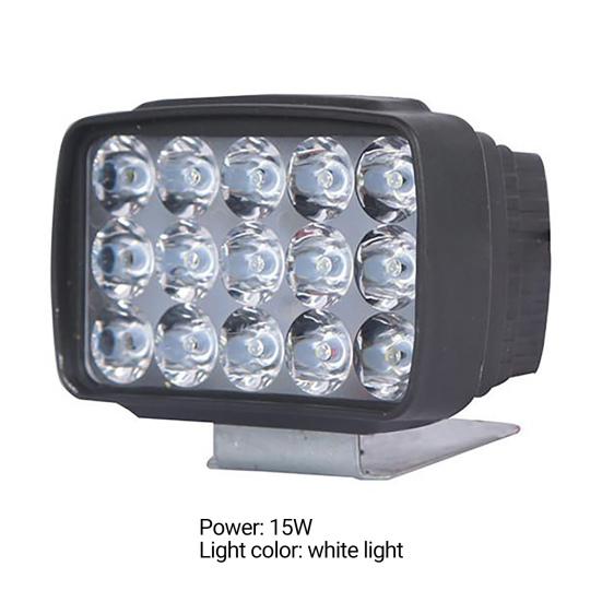 LED Headlight Plug Play High-Brightness Impact-resistant 12V 15W LED Scooters Spotlight for Scooter