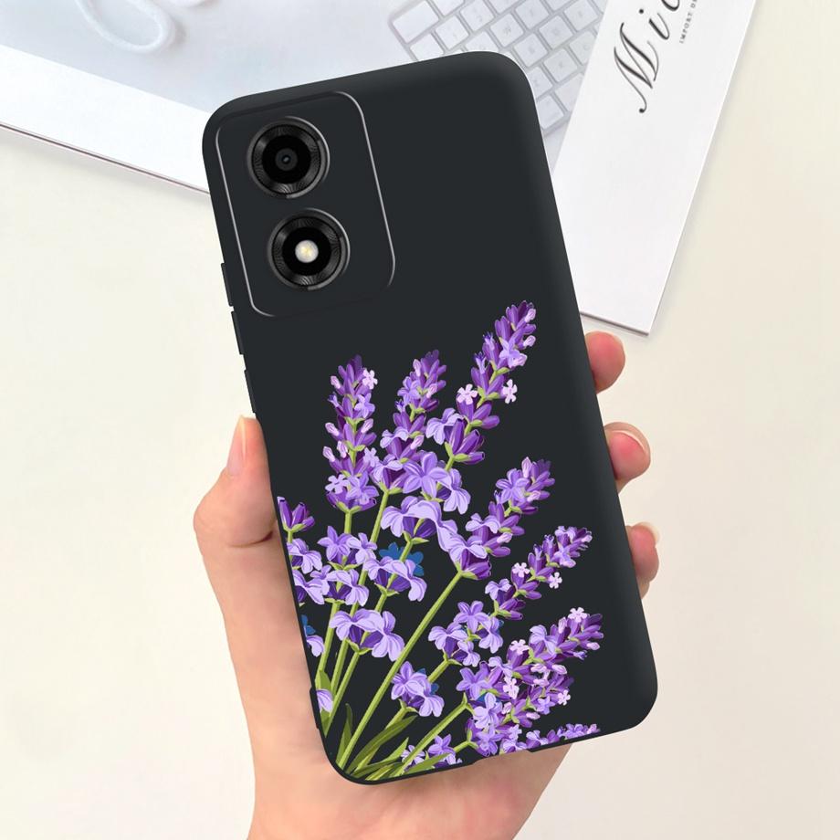 Per Motorola Moto E14 Custodia Cover 6.56" Lusso Morbido Silicone Custodia Telefono Fundas Per Motorola E14 MotoE14 Custodia TPU Protezione Fotocamera