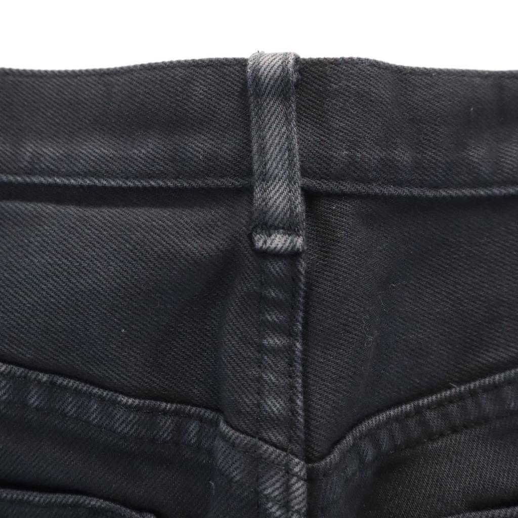 A.P.C. Denim Pants W29 Black Jeans Stretch Men's Used