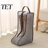 Home Organization Accessories Boots Storage Bag with Zipper And Handle, Portable Transparent PVC Dust Closet Solution Proof Organizer, Dust-proof