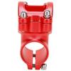 LUNJE 31.8x35mm Bike Handlebar Short Stem Riser Aluminum Alloy   Hollow Stem