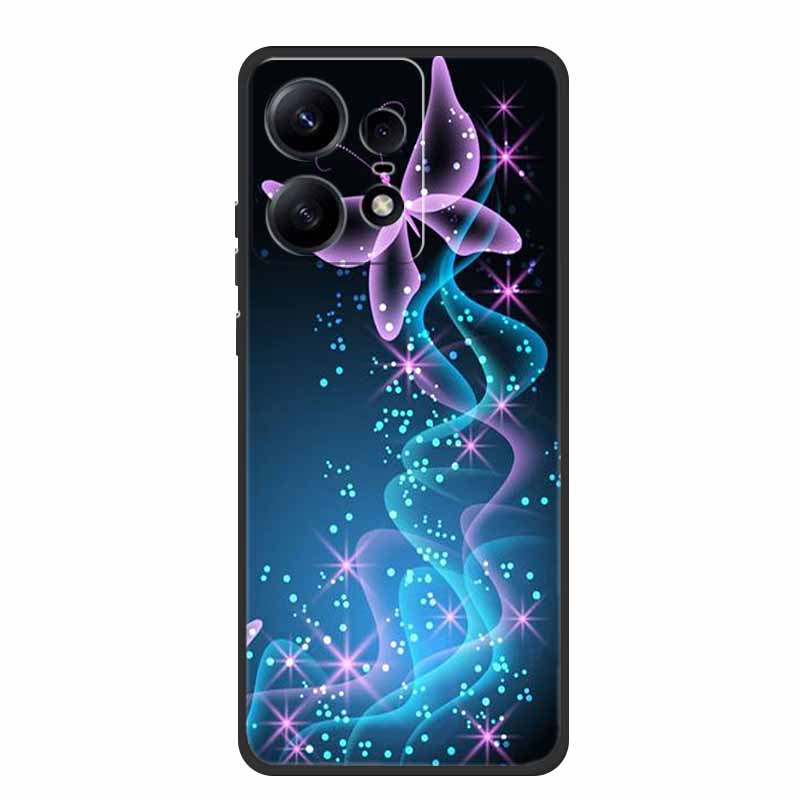 For Moto Edge 50 Pro Case Animals Soft Silicone TPU Phone Cases Back Cover For Motorola Edge 50 Pro 5G Wolf Protector Cool funda