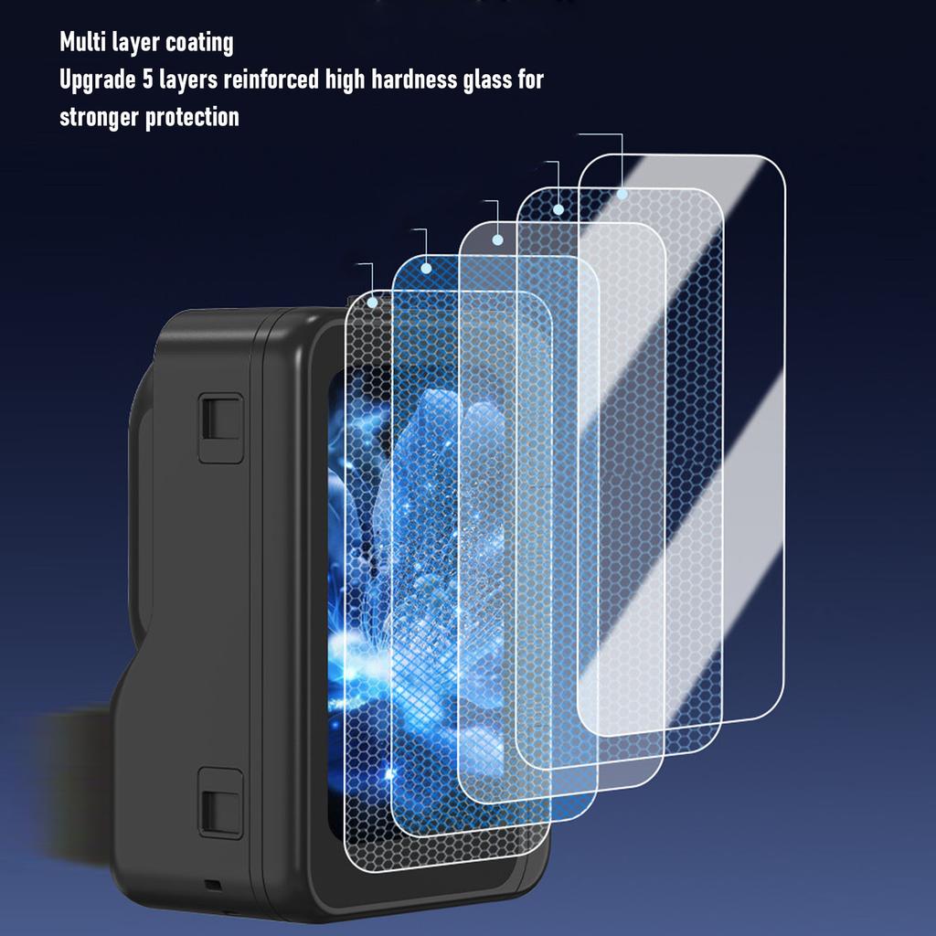 Screen Protector Fit for Insta 360 GO Ultra Action Camera Clear Tempered Glass Film Anti Scratch High Hardness