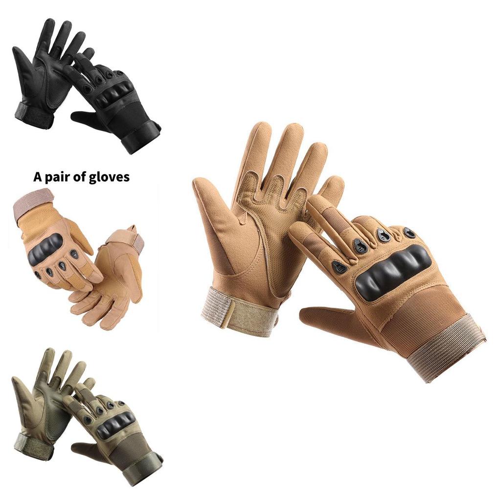 Taktyczne męskie rękawiczki rowerowe z antypoślizgowego nylonu do fitnessu na świeżym powietrzu i ochrony przed słońcem