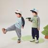 JELLYBABY Boys' 7A Antibacterial Long-Sleeve Dinosaur Print T-Shirt