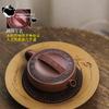 Yixing Handmade Purple Clay Pot with Old and Rotten Bottom Trough, Qingshang Shanruoshui Kung Fu Tea Set, Chinese Tea Pot, 160ml