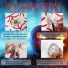 Giant Inflatable Eye Balls Halloween Decorations LED Light Up Bloodcharge Eyeballs Decor for Scary Tree Ornaments Party Decor