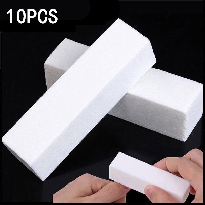 5/10/20/50/100Pcs Professional Nail File Polisher Block Nail Buffer Manicure Pedicure Files Sanding Polishing Sponge Nail Art