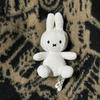 Miffy Rabbit Doll Pendant Keychain Cute Bunny Ornament Durable Bag Hanging Decor Lovely Cartoon Accessory Ideal Gift Decoration