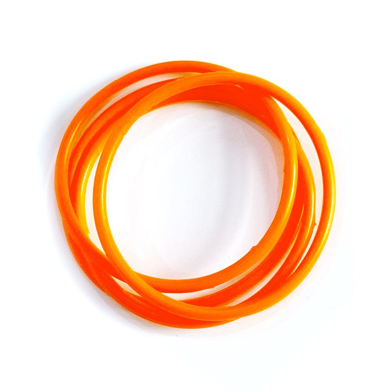 Rainbow Luminous Silicone Bracelet & Hair Tie for Kids