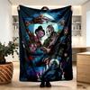 Friday the 13th Print Blanket - Soft & Comfortable, for Bedroom, Travel, Sofa, Home Decoration - Birthday Christmas Gift for Friend