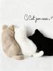 Japanese Cat Plush Pen Bag Student Large Capacity Cute High Appearance Storage Bag Soft Touch Pen Bag