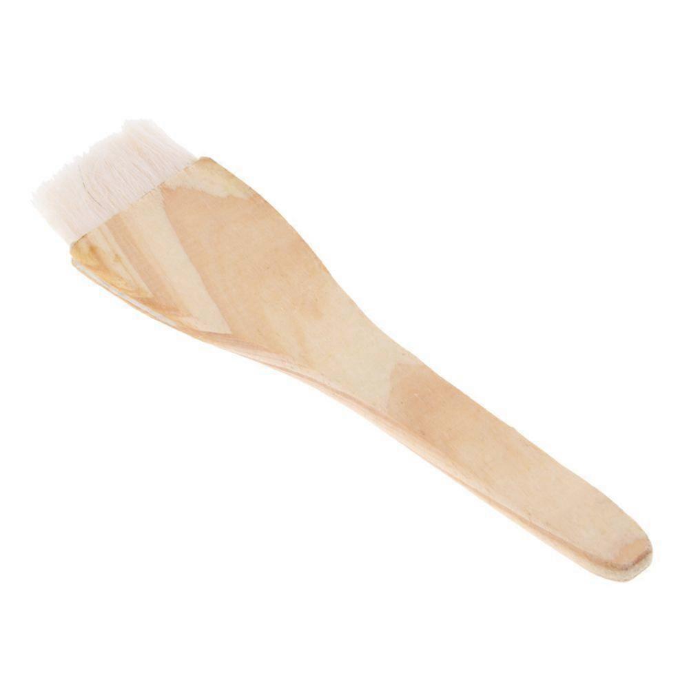 Baking Tool Wooden Handle Wool Brush BBQ Brush Pastry Brush S/L
