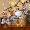 Christmas Fabric Pendant Christmas Doll Pendant Christmas Tree Pendant Ornament Small Gift Pendant