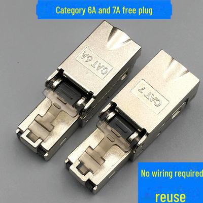Integrated Category 6A7 Shielded RJ45 Connector