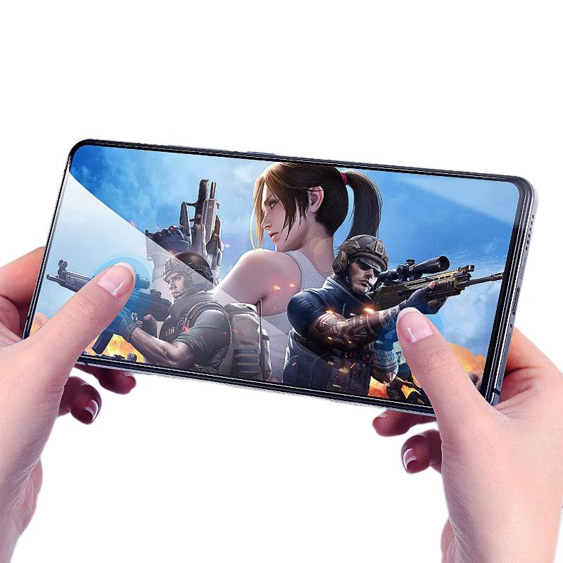 RURIHAI Screen Protector for Oppo Reno11 F 5G Scratch Proof High Aluminium-silicon Glass Film