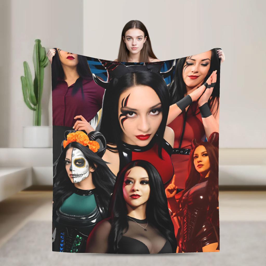 Warm Throw Blanket Travel Office Liv Morgan Blanket  Flannel Bedspread For Couch Chair Fashion Sofa Bed Cover