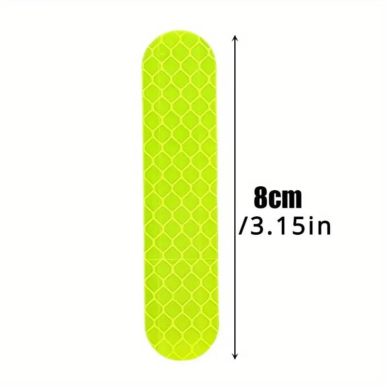 Helm Warnung Reflektierende Aufkleber Nachtsicherheit Fahrzubehör Fluoreszierende Dekorative Aufkleber Fahrrad Motorrad Auto Aufkleber