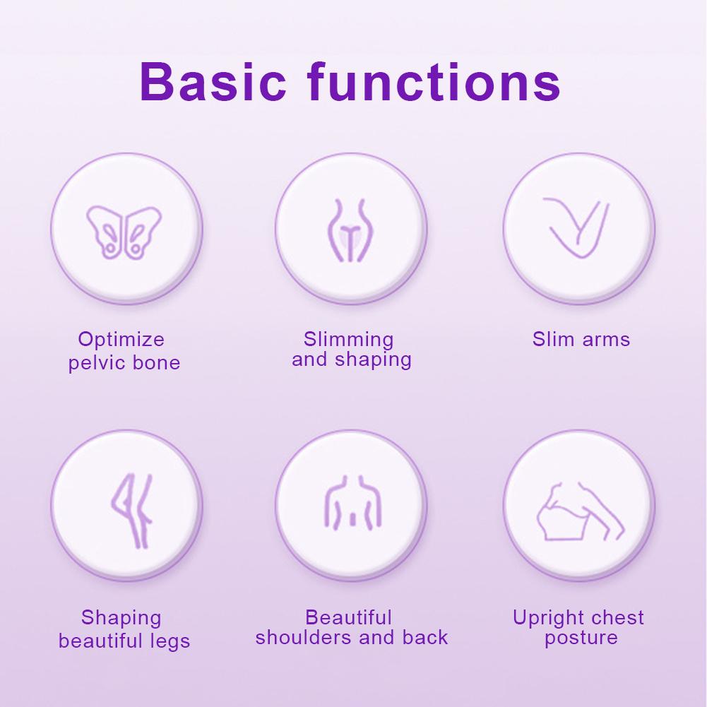 Pelvic Floor Muscle Trainer Pelvic Floor Exerciser with Counter Ergonomic Thigh Exerciser 360 Degree Adjustment for Thigh Hip