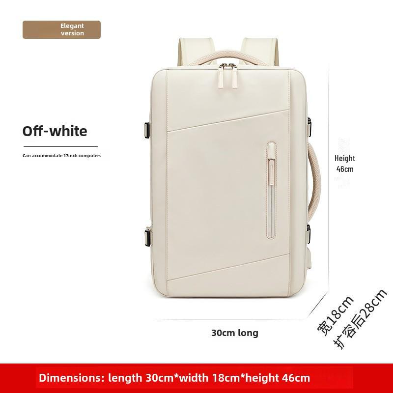 

Дорожній рюкзак великої місткості з розділенням на вологе/сухе, розширювана повсякденна сумка для ноутбука для жінок і чоловіків 18 inches