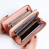 Women's Large Zipper Wallet with Phone Pocket and Card Slots