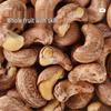 Walong geröstete lila Cashewkerne mit Salz
