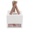 Campfire Flame Fire Diffuser Humidifier USB Aromatherapy Essential Oil Diffuser with Colorful Lights Realistic Rocks