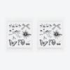 GOOGOO 01 (2 Sheets) - Tattoo Sticker/Temporary Tattoo