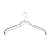 MAWA No-Slip Hangers, Women's Hangers, Glitter Gold, Set of 10