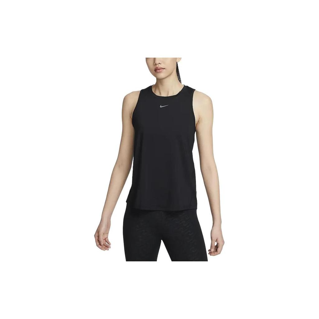 Nike One Classic Sport Vests Women's Black (Unisex) Sleeveless Sports Shirts FN2809 010