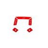 Aluminum Alloy Car Front Reading Light Lamp Button Trim For Toyota Sienna 2021+