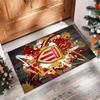 Monaco FC Soccer Football Pattern Soft Area Rug Non Slip Indoor Floor Carpet Sports Decor Mat for Bedroom