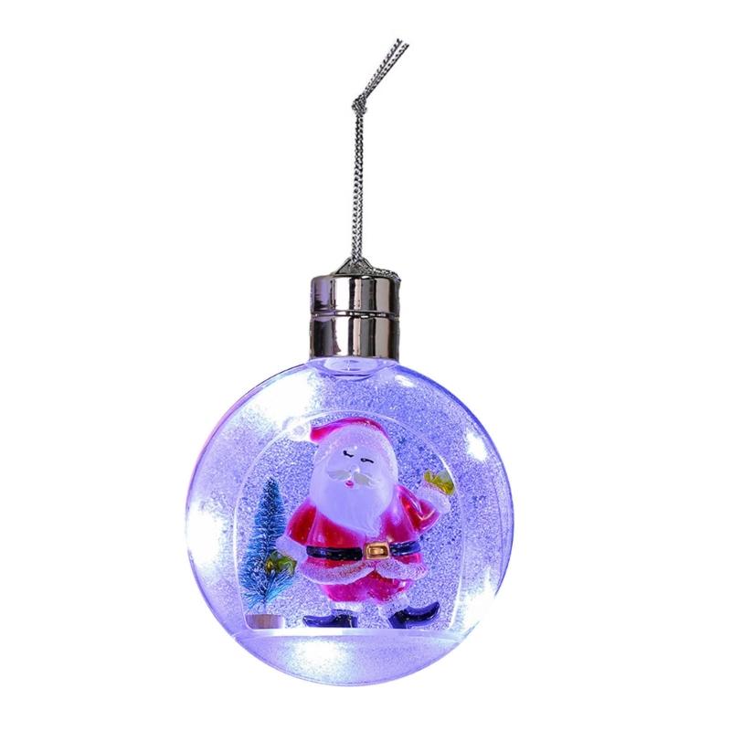 

Elegant Christmas LED Light Balls Ornament Add Festive Atmospheres to Your Home Decorations Porches Window Decors