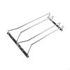 Glass Holder, Metal Stemware Storage Rack, under Cabinet Installation, Space Saver, Kitchen, Bar And