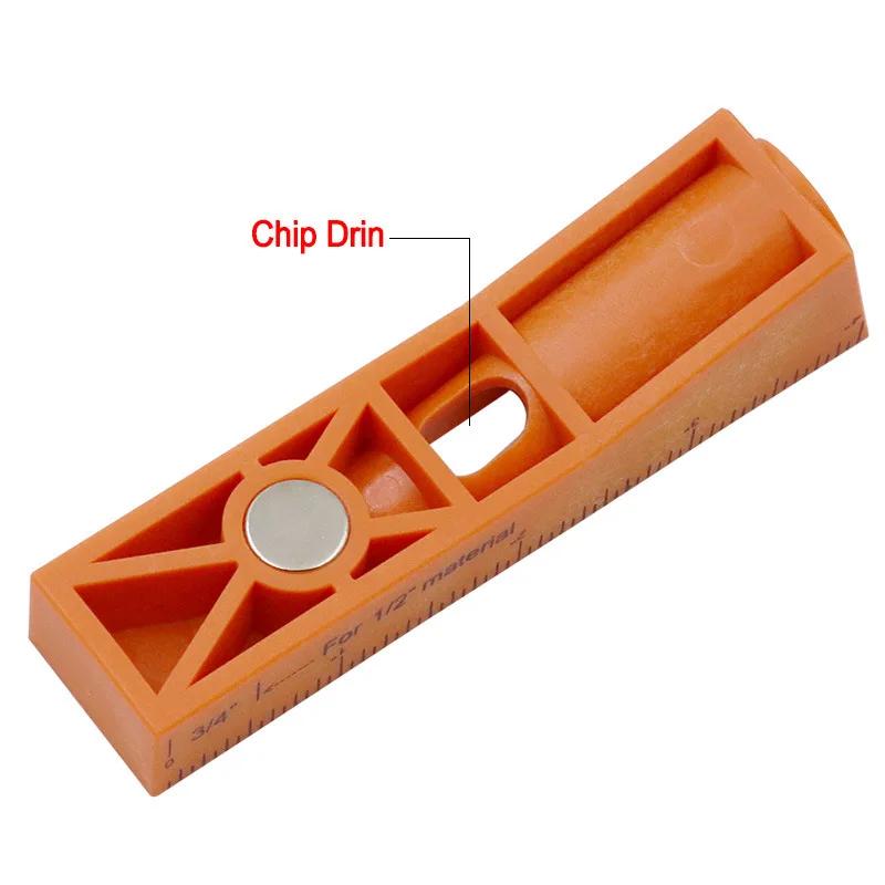 Woodworking Oblique Hole Locator DIY Woodworking Tools Pocket Hole Angle Drill Guide Rail Hole Punching Positioner Set